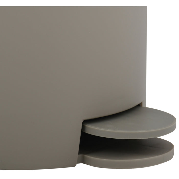 MSV Pedaalemmer - taupe - 3L - 15 x 27 cm