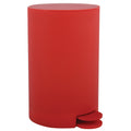 MSV kleine badkamer|toilet pedaalemmer - rood - 3L - 15 x 27cm