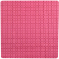 MSV Douche|bad anti-slip mat badkamer - rubber - fuchsia roze - 54 x 5