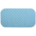 MSV Douche|bad anti-slip mat badkamer - rubber - turquoise - 36 x 76cm