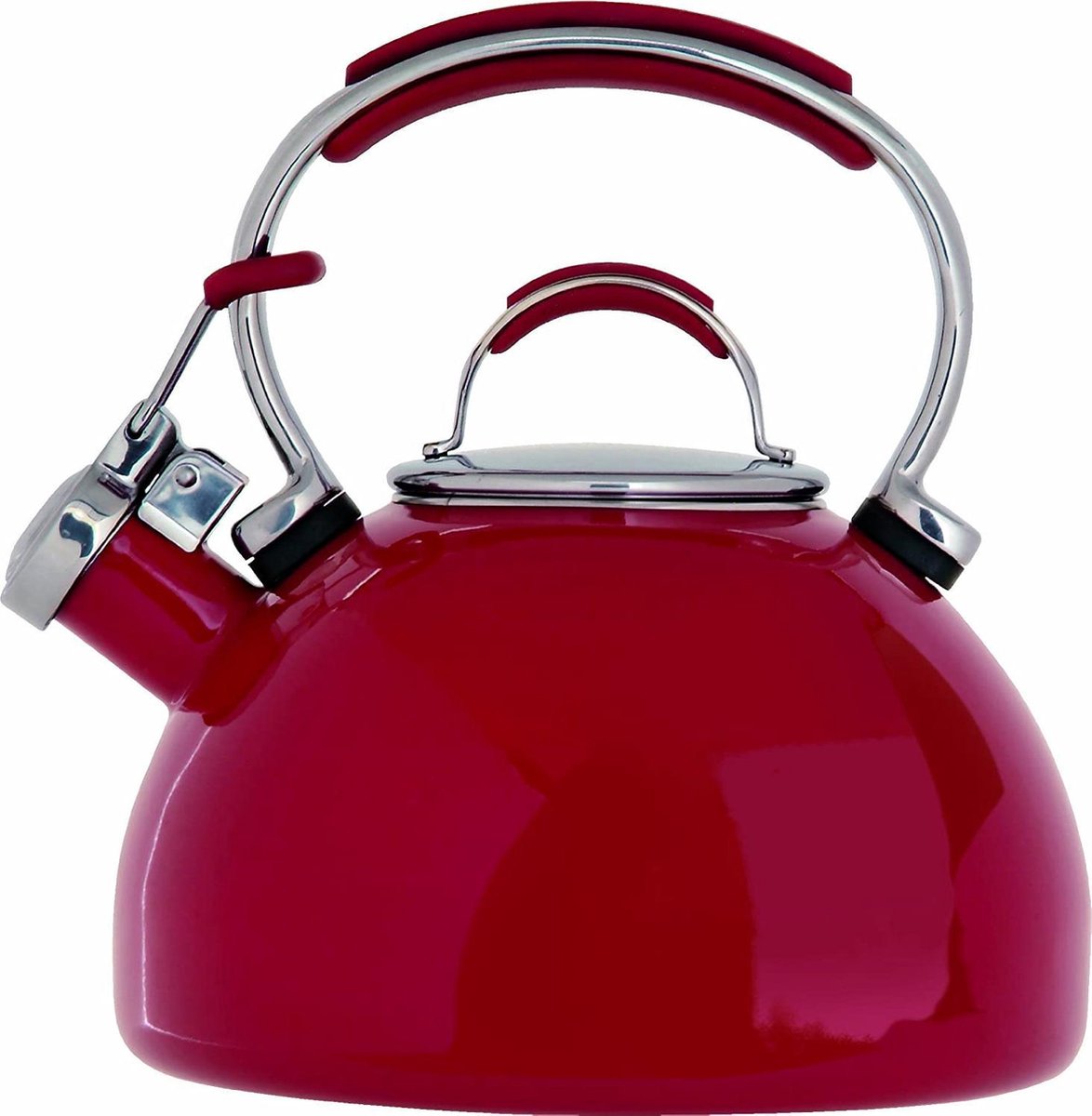 Prestige Fluitketel 2.0 liter, rood