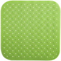MSV Douche|bad anti-slip mat badkamer - rubber - limegroen - 54 x 54 c