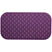 MSV Douche|bad anti-slip mat badkamer - rubber - paars - 36 x 76 cm