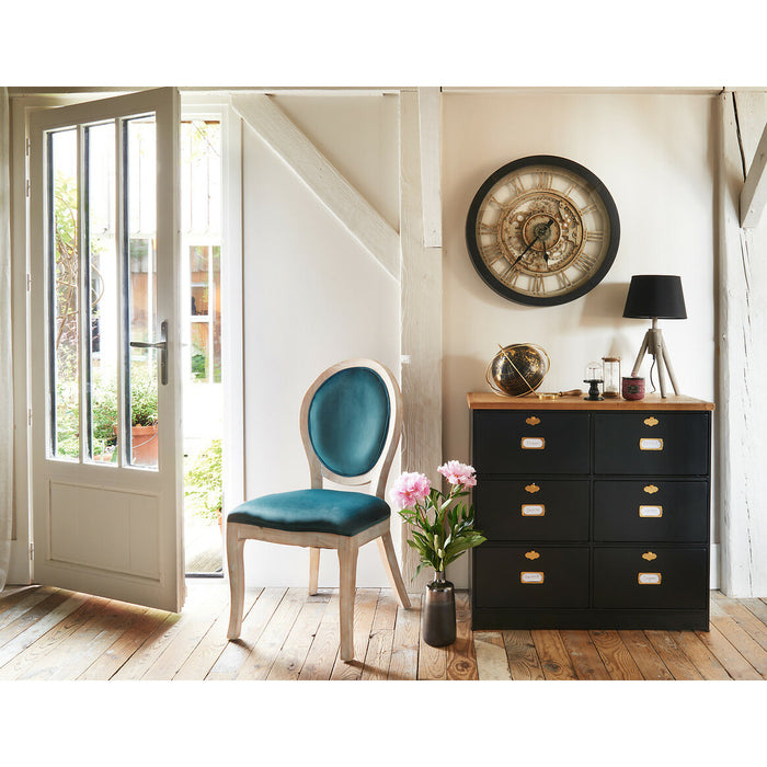 Atmosphera Wandklok|muur klok - Vintage - Dia 61 cm - kunststof|glas