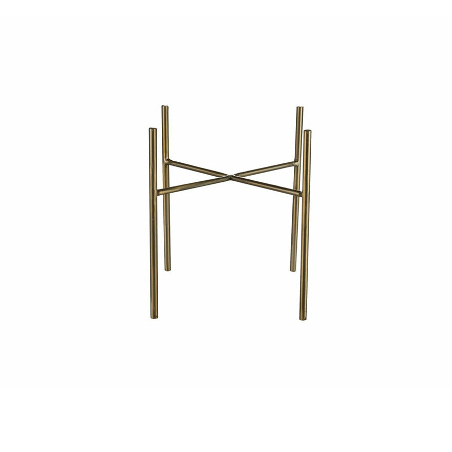 Ter Steege Plantverhoger - goudkleurig - H25 x B25 cm