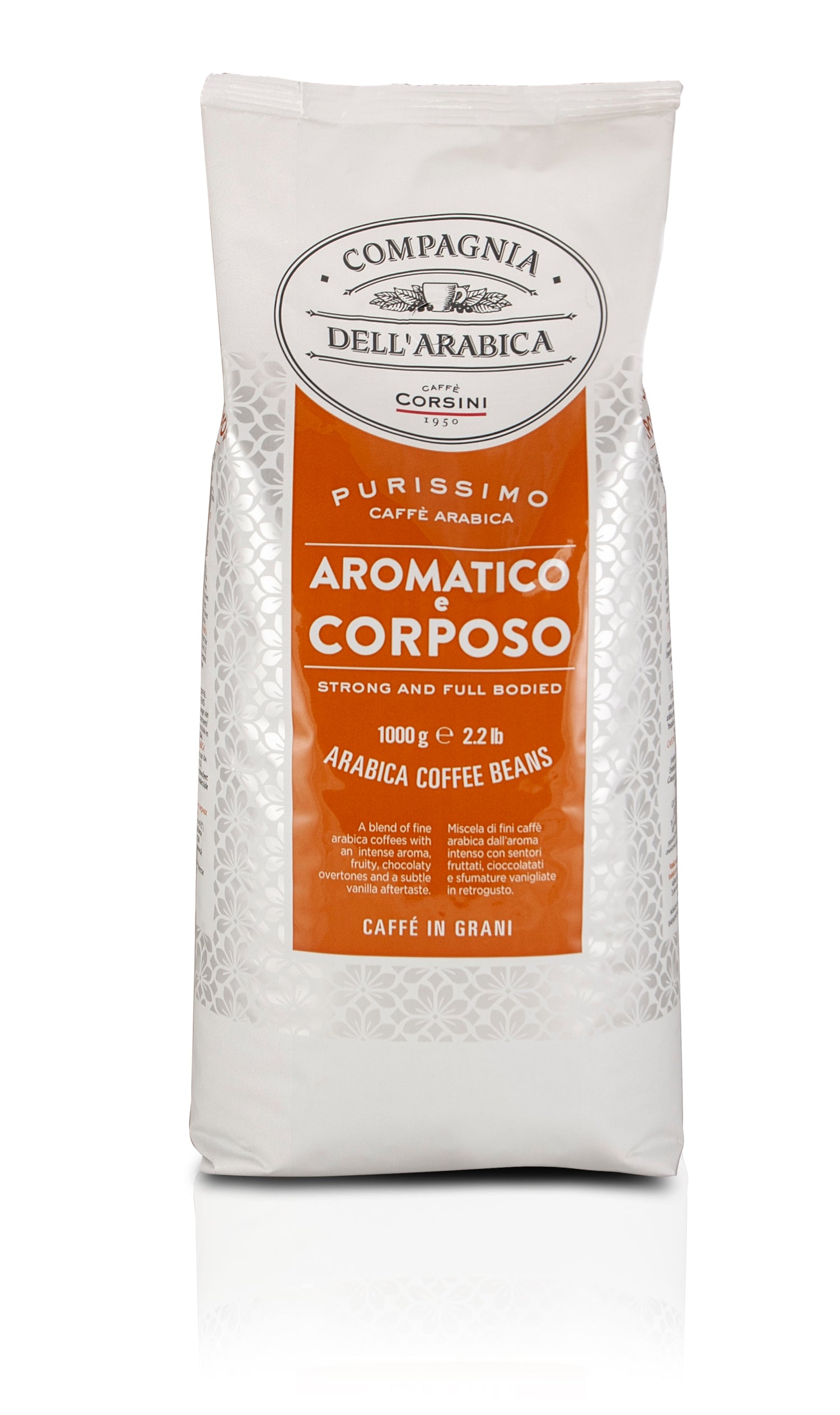 Compagnia Dell'Arabica Purissimi Arabica koffiebonen 1000 gram