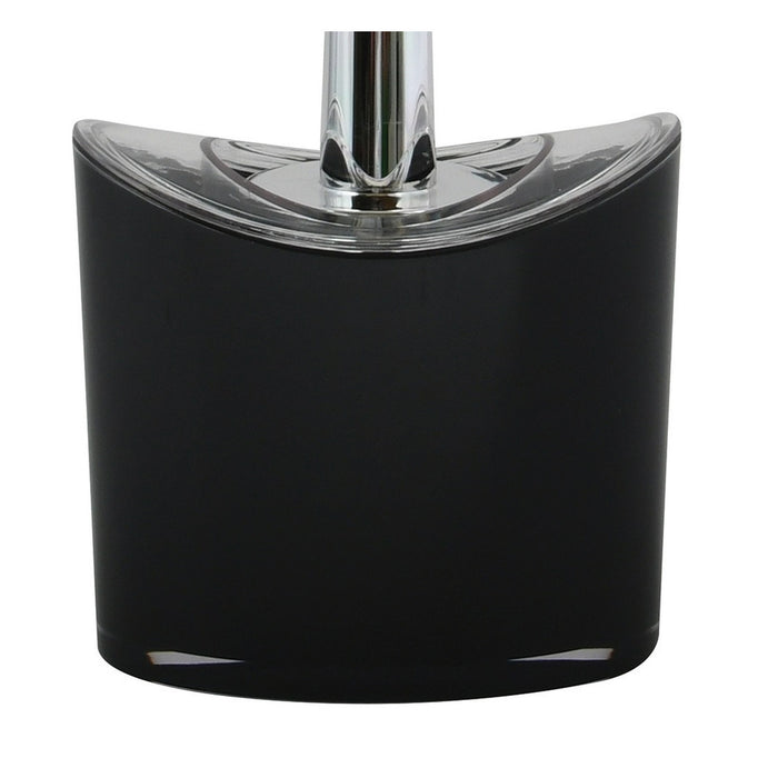 MSV Toiletborstel houder|wc-borstel Aveiro - kunststof - zwart