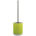 MSV Toilet|wc-borstel houder - keramiek|metaal - appelgroen - 38 cm