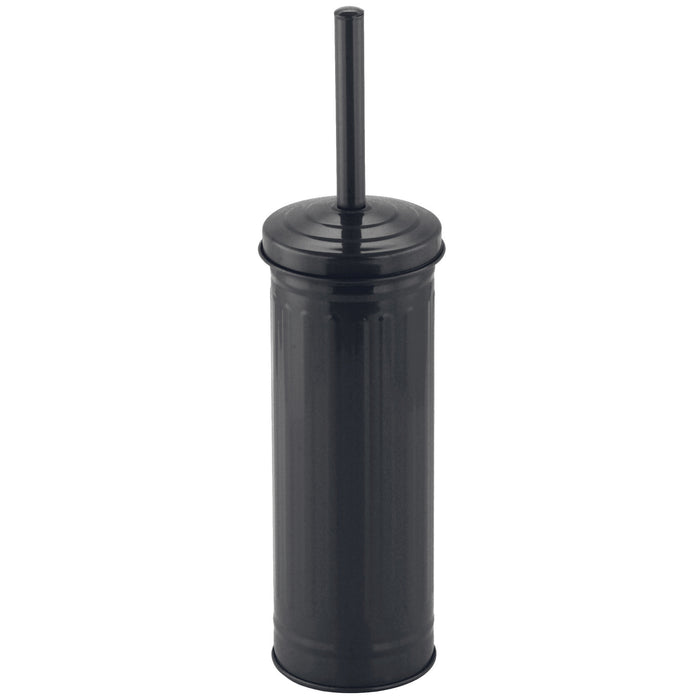MSV Industrial Toilet|wc-borstel houder - metaal - donkergrijs - 38 cm