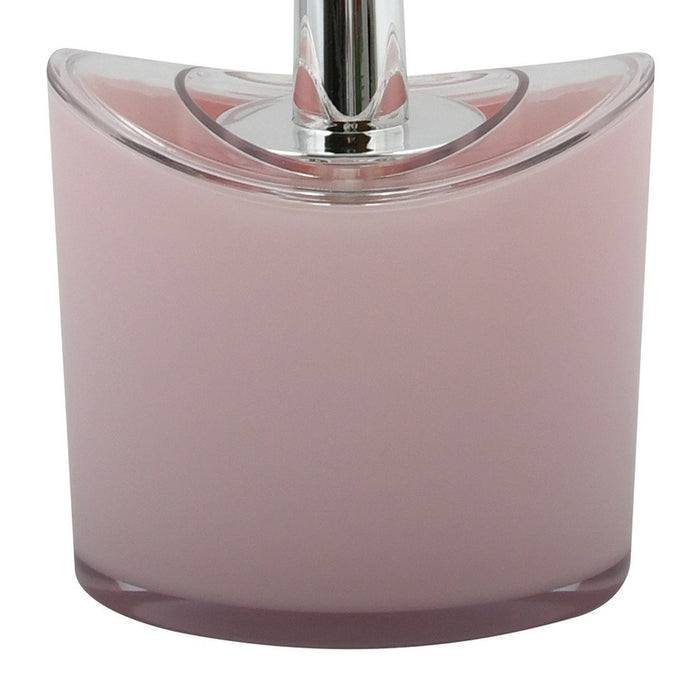 MSV Toiletborstel houder|wc-borstel Aveiro - kunststof - lichtroze