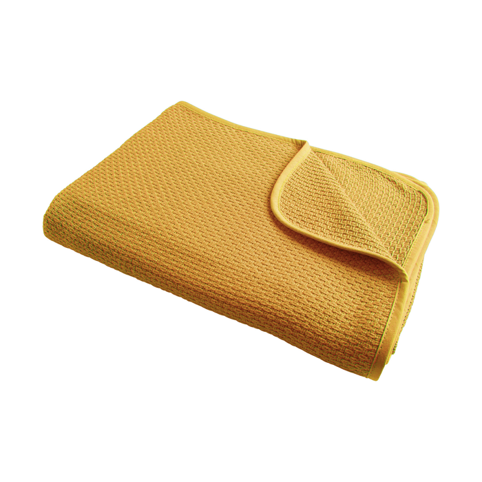 Briljant Wiegdeken Pique Zomer - oker