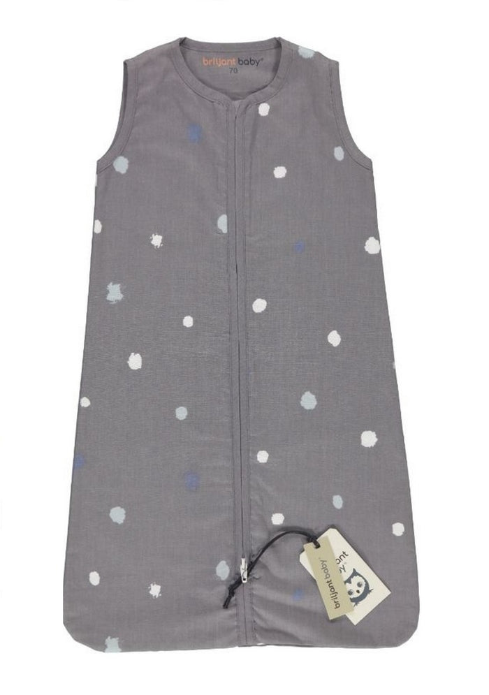 Briljant Baby Zomerslaapzak Katoen Sunny - grijs