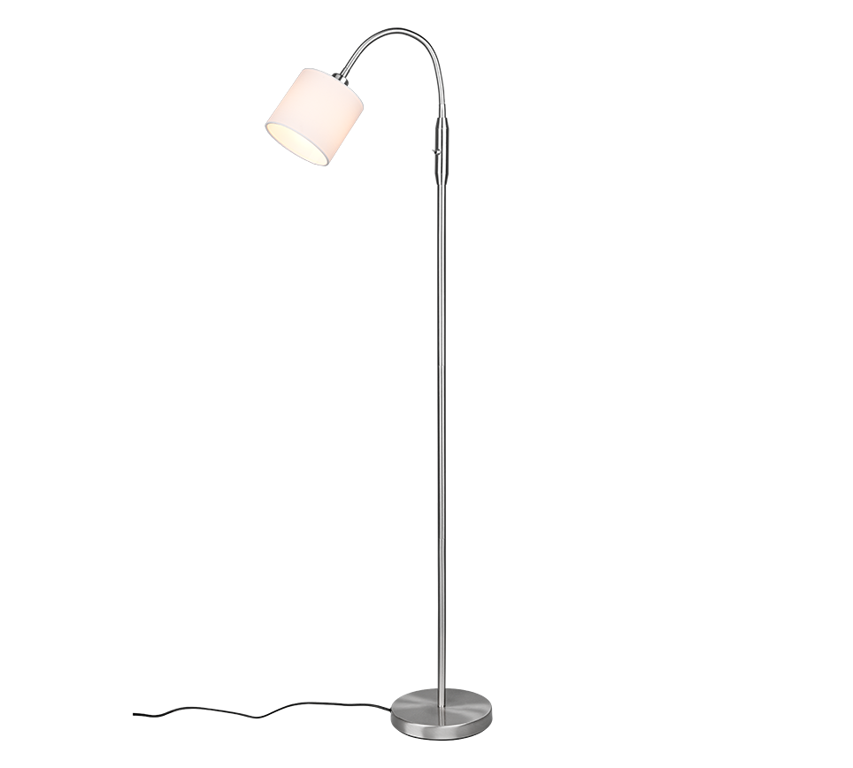 Reality Tommy Vloerlamp E14 Nikkel Mat