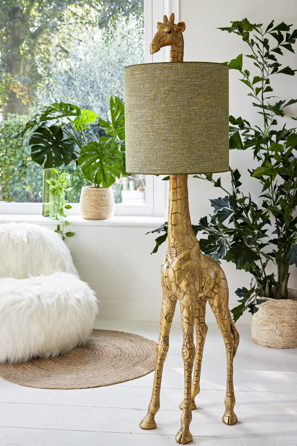 Light&living Vloerlamp 44x33,5x184 cm GIRAFFE antiek brons