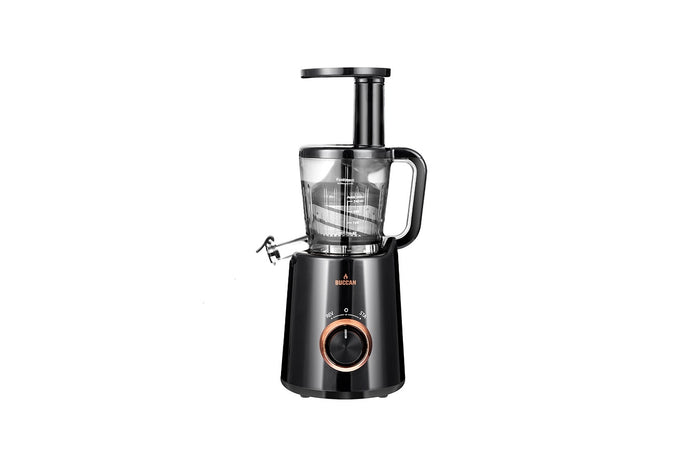 Buccan - Slowjuicer 150w - Zwart Rose