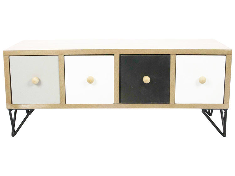 Gusta Thee cabinet 8 vaks 34,5x12,5x14cm