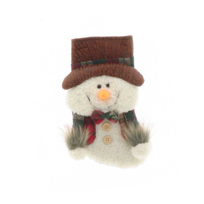 D- Unique Living | Stocking Vidar 11x22cm snowman