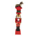 Clayre & Eef Kerstdecoratie Notenkraker 23 cm Rood Polyresin