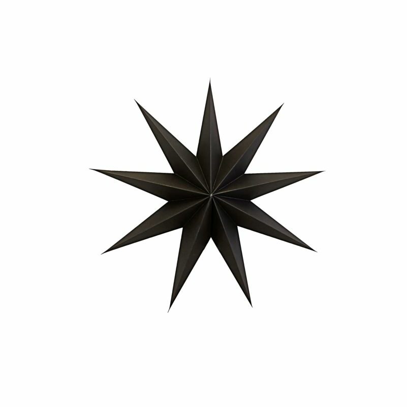 House Doctor Kerstster bruin 45cm 9 punten (45 centimeter)