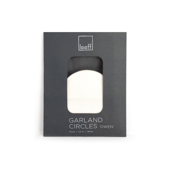 Leeff slinger stippen wit (250 centimeter)