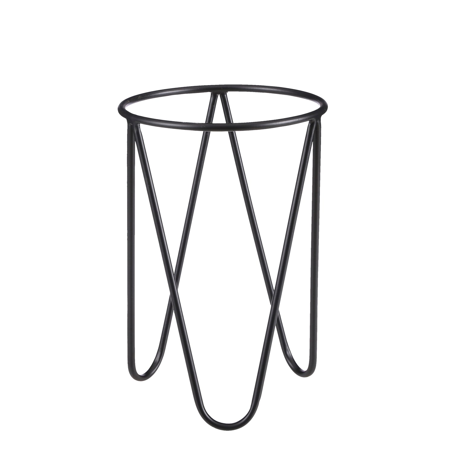 Mica Decorations Plantenstandaard Zwart Ø21,5 cm