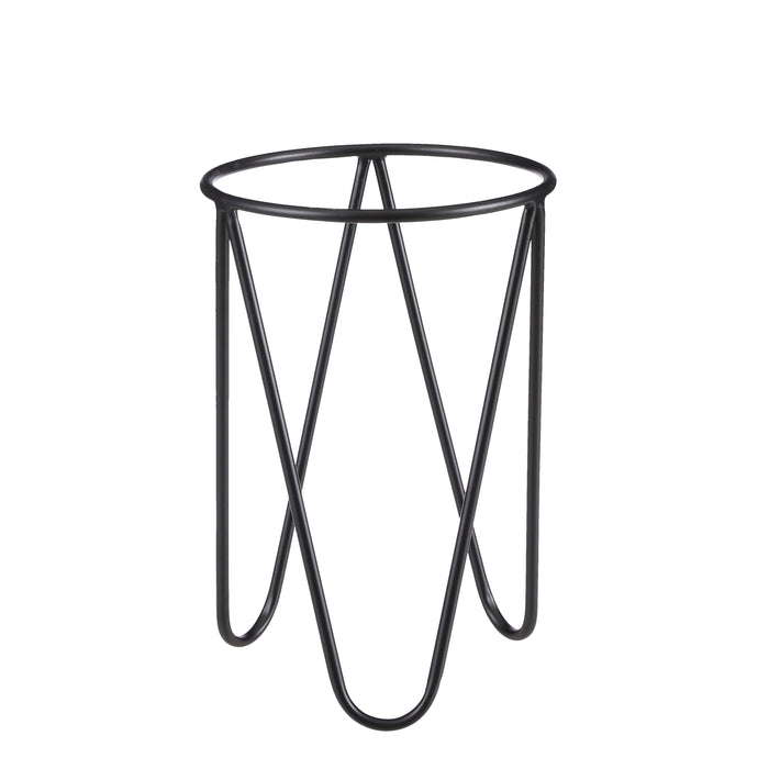 Mica Decorations Plantenstandaard Zwart Ø21,5 cm