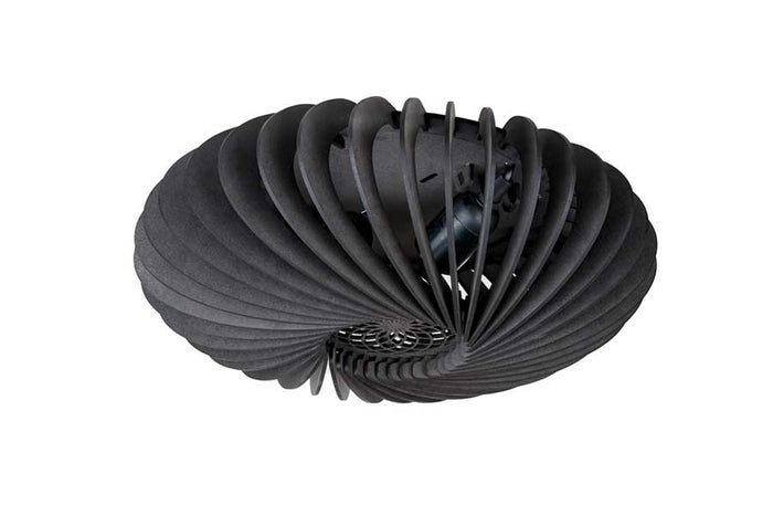 Blij Design  Plafondlamp Swan Ø 36 cm zwart