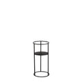Mica Decorations Padma Plantenstandaard - H45 x Ø22 cm - Zwart