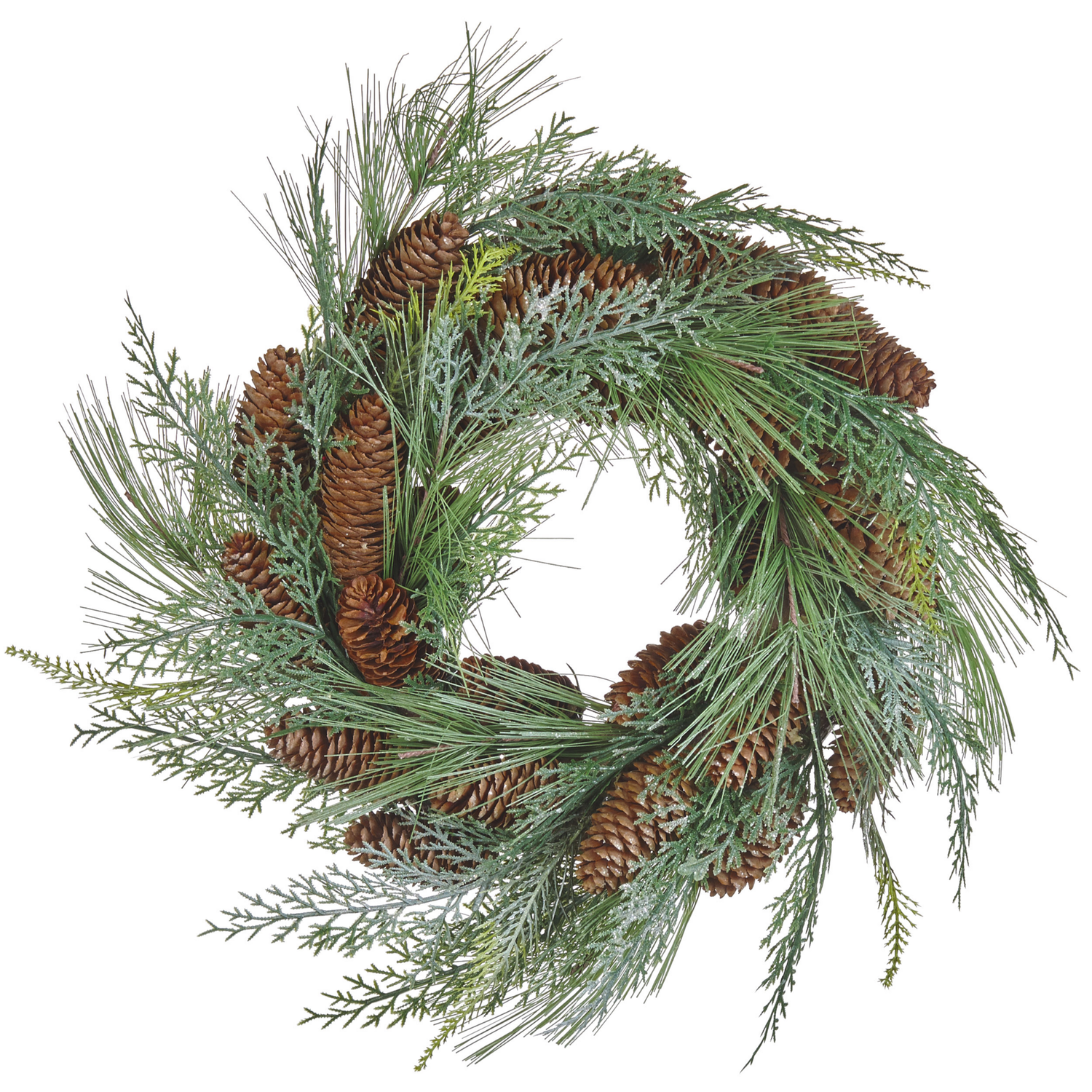 Beliani - ASTURIA - Krans - Groen - Synthetisch materiaal