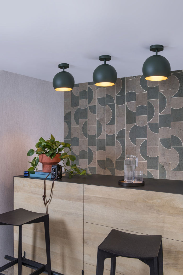 Lucide BINK Plafonnière 1xE27 - Groen