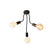 QAZQA Plafondlamp wimme - Zwart - Design - D 28cm