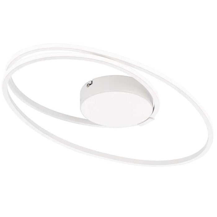 Wofi Plafondlamp Nia LED 50x12 cm wit