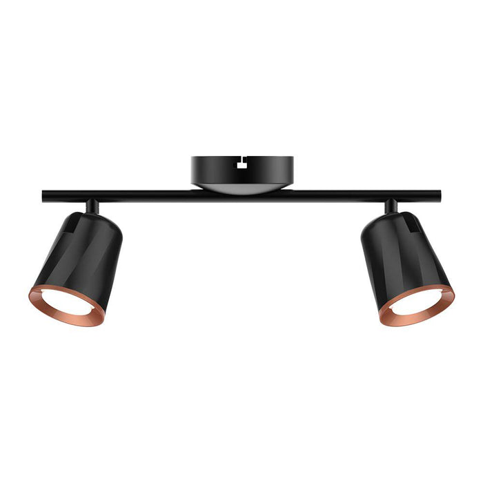 V-TAC VT-812-B-N LED wandlampen met dubbele kop - Zwart - IP20 -