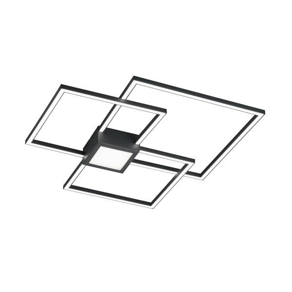 TRIO - Plafondlamp Hydra Antraciet 65 cm  .