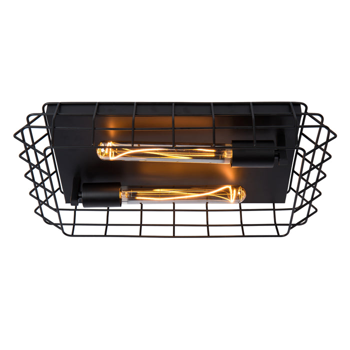 Lucide LATTICE Plafonnière - Zwart