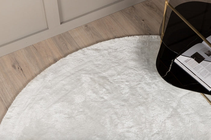 Nest living Kelsey Vloerkleed Ø 200 cm - Wit