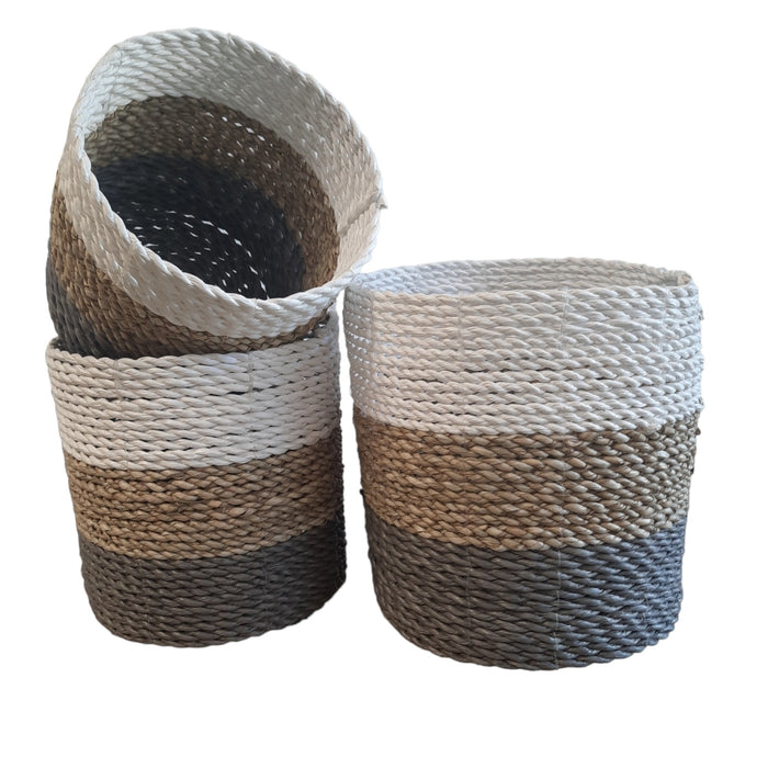 Furnilux Natuurlijke plantenbakken Collection(3 Stuks)