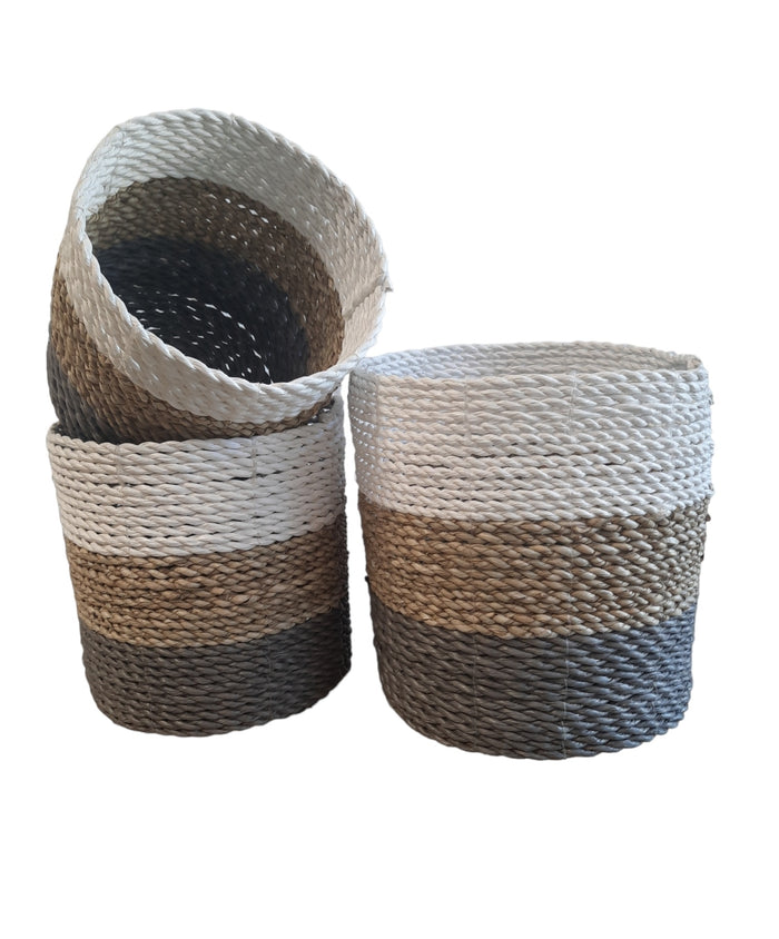 Furnilux Natuurlijke plantenbakken Collection(3 Stuks)