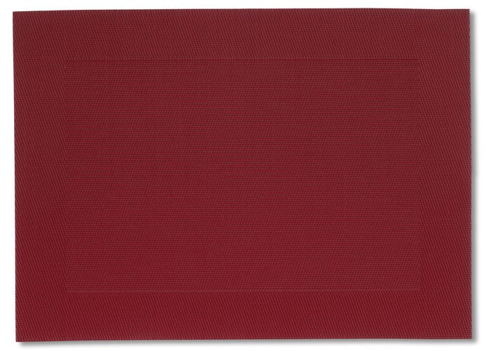 Kela - Set van 6 - Placemat, Rood - Kela | Nicoletta