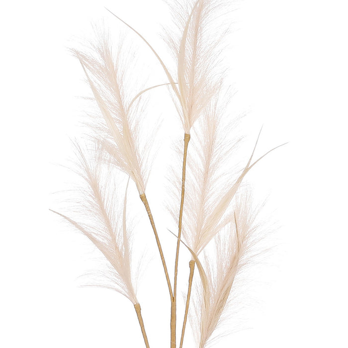 House of SeasonsA pluimgras kunst stengels - creme wit - 98 cm