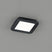 Reality Camillus Plafondlamp 1X SMD LED 9W IP44 Mat Zwart