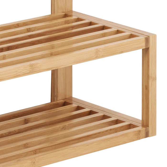 Lisomme Jort bamboe kledingrek naturel - 80 x 170 cm