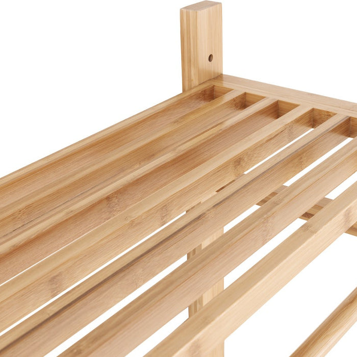 Lisomme Jort bamboe kledingrek naturel - 80 x 170 cm