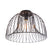 QAZQA Plafondlamp sarina - Zwart - Design - D 250mm