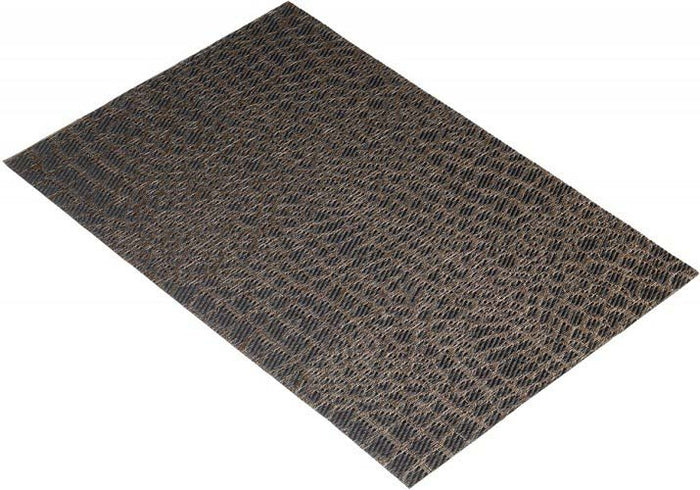 KitchenCraft - Set van 4 - Placemat Woven - Slangenprint, 30x45cm - Ki