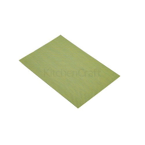 KitchenCraft - Set van 4 - Placemat Woven - Groen, 30x45cm - KitchenCr
