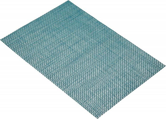 KitchenCraft - Set van 4 - Placemat Woven - Blauw|Groen, 30x45cm - Kit