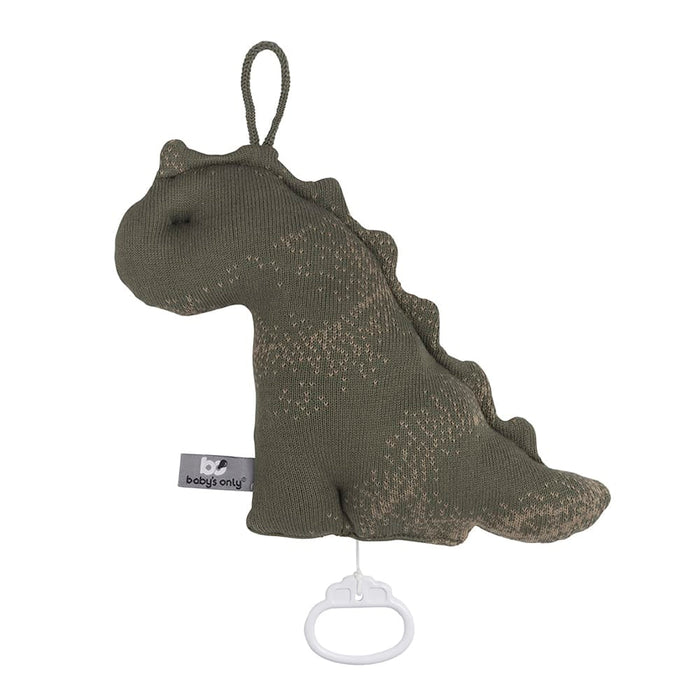 Baby's Only Muziekdoos dino Marble - Khaki|Olive