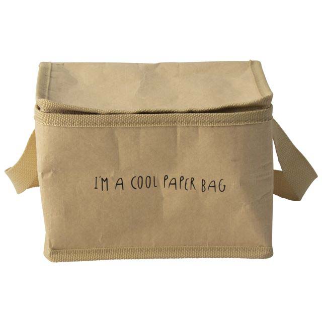 Gusta papieren koeltas (20 centimeter x 14 centimeter x 14 centimeter)