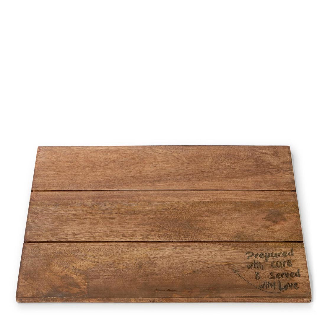 Rivièra Maison - Handgemaakte placemat in B13 - Bruin van Mangowood, 40x30 cm